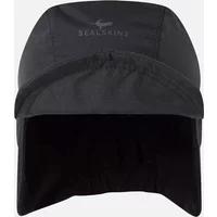Men's Sealskinz Kirstead Waterproof Extreme Cold Weather Hat - Black - Size: M