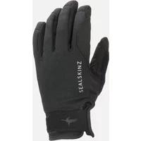 Men's Sealskinz Harling Waterproof All Weather Gloves - Black - Size: XL
