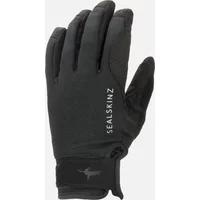 Women's Sealskinz Waterproof All Weather Windproof Gloves - Black - Size: XL