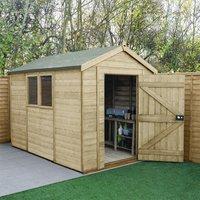 10' x 6' Forest Timberdale 25yr Guarantee Tongue & Groove Pressure Treated Apex Shed (3.06m x 1.98m)