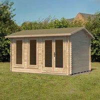 Forest Chiltern 4m x 3m Log Cabin (34mm) - Single Glazed