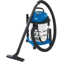 Draper 20L Wet and Dry Vacuum Cleaner with Stainless Steel Tank (1250W) 20515